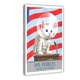 BGGJJ Mr Pebbles Canvas Poster Bedroom Decor Landscape Office Room Decor Gift Frame-style24x36inch(60x90cm)