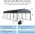 12x25 FT Heavy Duty Carport, Upgraded Metal Car Ports Canopy with 6 Side Reinforcement Support Rods, All Weather Use Car Shelter with Galvanized Steel Roof Vertaile for Car Truck Boat Tractors Party