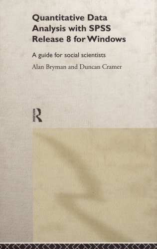 Quantitative Data Analysis with SPSS Release 8 for Windows: A Guide for Social Scientists