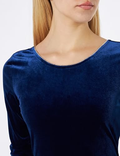 Robe en velours faina strass pour sublimer votre silhouette - 2