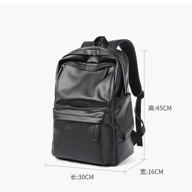 Men's backpack PVC Korean version business men's backpack cross-border4
