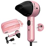 Travel Mini Portable Hair Dryer,PRITECH Dual Voltage Hair Dryer Lightweight Quiet Compact Blow Dryer