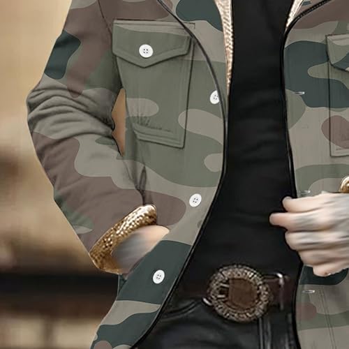 Maiyifu-GJ Mens Vintage Suede Outdoor Jacket Multi Pocket Reversed Collar Coat Lamb Fleece Windbreaker Coat Retro Top4