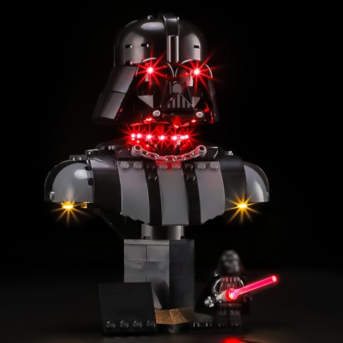 Luces LED para Lego 75439 de Darth Vader iluminación decorativa de salón y vitrinas