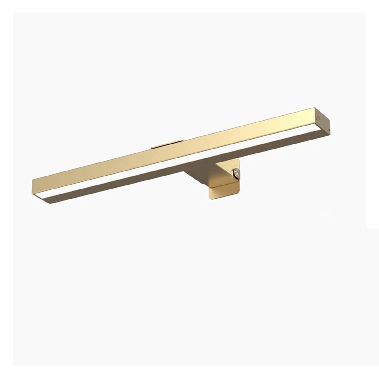 CUDTAPI Magnetic Rechargeable Wall Lamp For Bedroom Bathroom Mirror Picture Lighting, Dimmable LED Wall Lamp With Remote Control Sconces(Gold B,2000 mAh)