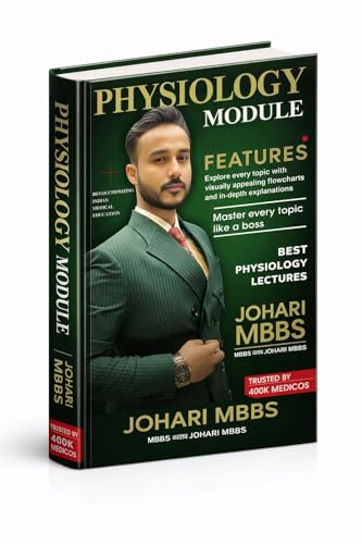 Image of Johari MBBS Anatomy Champions Vol 1 & 2 + Physiology in 20 Days Notes | Complete Medical Exam Preparation Guide | Flowcharts, Quick Revision, Viva, MCQs & In-Depth Concepts for MBBS Students Medicos