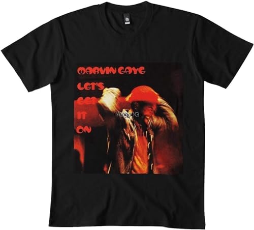 Photo de Balance Master Marvin Gaye Legend Singer Musician O-Neck Unisex Short Sleeve T-Shirt Black L