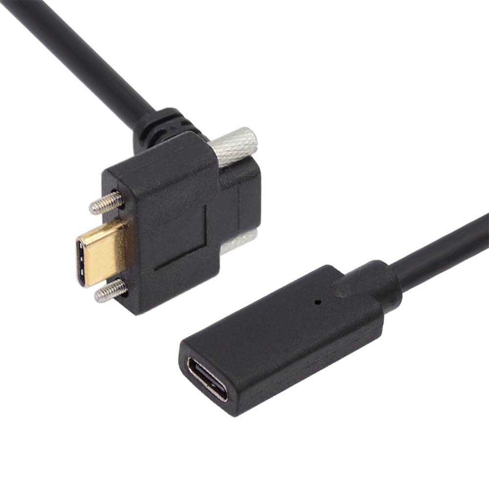 Amazon.com: NFHK USB-C USB 3.1 Type C Up Angled Male to Female