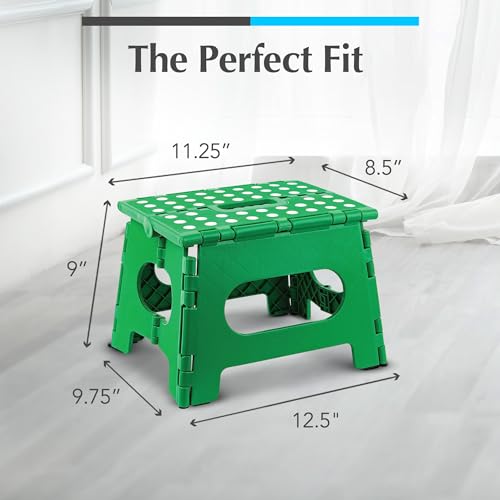 image for Handy Laundry Folding Lightweight Step Stool - Sturdy Enough to Suppor