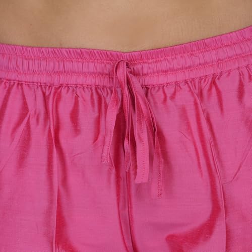 Image of Trouser Pants for Women,Stylish Trousers for Woman for Kurti Relaxed & Regular Straight fit Palazzo,Ethnic Bottom Formal Pants for Women Office wear Casual & Daily Use