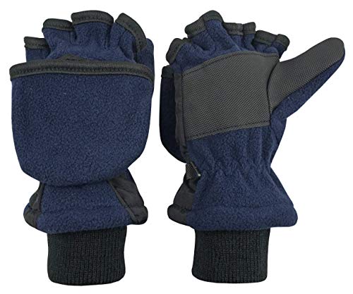 N'Ice Caps Kids Fingerless Glove Mitten Converter Winter Warm Thinsulate Lined