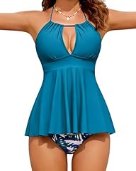 Peacock Blue Tankini