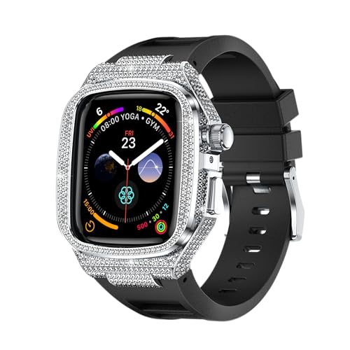 Coque protection métal Apple Watch Series 11 10 bracelet 46mm