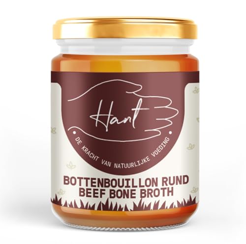 HANT Bœuf bouillon d'os - Concentré sans goût - Broth d'os halal ...