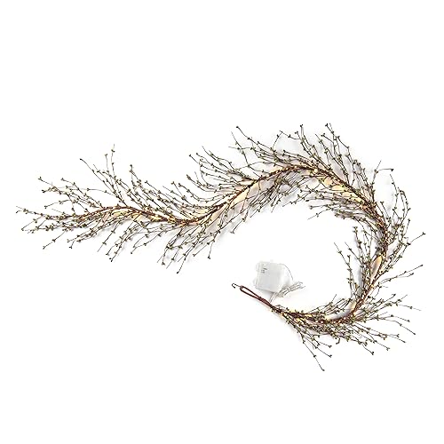 Pip-Berry-Garland-with-Lights-55-Ft-Grapevine-Garland-with-Green-Berries-100-LED-Lights-Fall-Lighted-Garland-Decor-Battery-Operated-Christmas-Garlands-Fireplace-Mantel-Decorations Pip Berry Garland with Lights 55 Ft Grapevine Garland with Green Berries 100 LED Lights Fall Lighted Garland Decor Battery Operated Christmas Garlands Fireplace Mantel Decorations