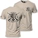 One Nation Under God Military T-Shirt XX-Large Sand