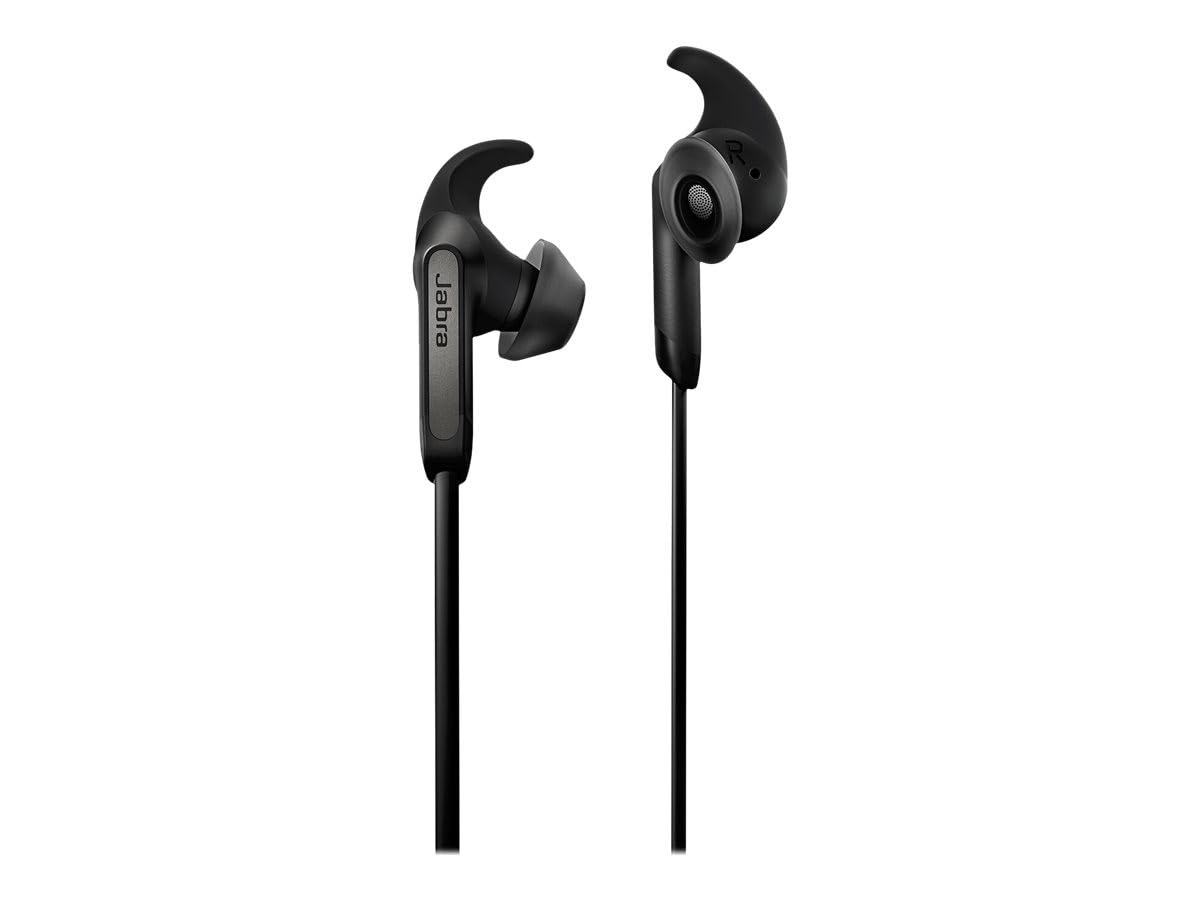 Jabra Elite 45e, Auriculares Bluetooth con Protección Impermeable para Llamadas Inalámbricas y Música, Negro Titanio