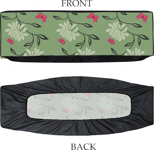 Image of Split AC Cover Combo Set 1.5 Ton | Indoor Outdoor Waterproof & Dustproof Protection | Durable, Breathable Fabric | These Covers Help Maintain Airflow | Green