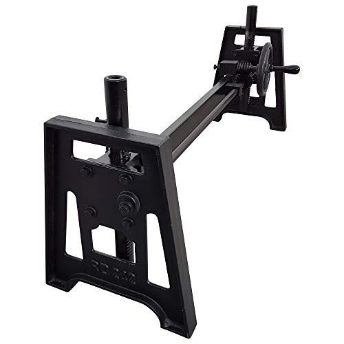 Couchttisch Tischgestell mit Kurbel höhenverstellbar - Gestell für den Wohnzimmertisch in der Höhe verstellbar - Industrial Style fürs individuelle Sofatisch Design, Maße (B/T/H) 112/35 / 43-63 cm Cover