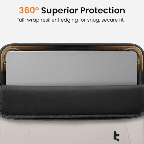 Image of tomtoc Slim & 360 Protective Laptop Sleeve for 14-inch MacBook Pro M5 2026 | M4 /M3 /M2 /M1 Pro /Max A3426 A3427 A3434 A3112 A3401 A3185, Water-Resistant Case with CornerArmor
