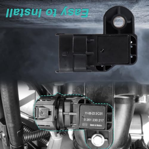 Image of T-Map Sensor Air Flow Sensor Compatible with Polaris Series 570 700 800 900 General Ranger RZR ACE Snowmobile FS /FST RMK Switchback Intake Air Pressure Temperature Sensor Replace# 2411528