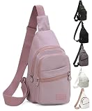 EVANCARY Small Sling Bag Crossbody Bags for Women Men, Sling Backpack Chest Daypack Cross Body Bag for Travel Sports Running