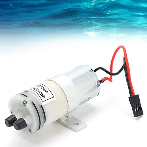 VGEBY RC Boat Water Cooling Pump, Low Noise 3-6V Voltage Range Mini Pump with JR Plug for Hobbyists Racing Enthusiasts Marine Models