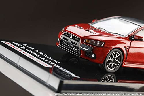 Mitsubishi Lancer Evolution 10 Final Edition 1/64 Rojo miniatura 3