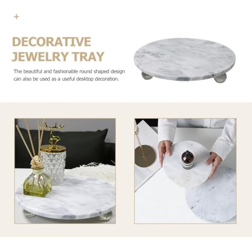 Plateau multifonction en marbre pour une table basse scandinave chic - 4