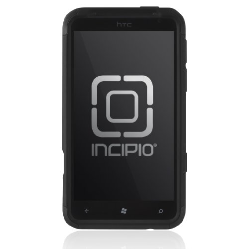 Incipio Ht-242 HTC Titan Silicrylic Coque rigide avec coque en silicone Core – Lot de 1 – Housse de transport – Emballage individuel – Noir/Noir