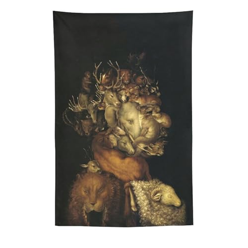 Giuseppe Arcimboldo �W���[�b�y�E�A���`���{���h��i�w��n�x(1566)�v�����g�L�����o�X�G��ǂ̃A�[�g�^�y�X�g���[ �v�����g �^�y�X�g���[ �������� �E�H�[���A�[�g �x�b�h���[�� �|�X�^�[ �ǂ̊G �C���e���A60"x90"