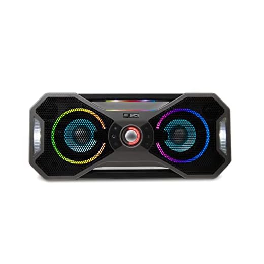 Altec Lansing Mix 2.0 - Waterproof Bluetooth Speaker with Strong Bass, Portable Speaker for Travel & Outdoor Use, 100 Foot Range & 20 Hour Playtime