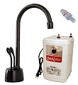 Westbrass D272HFP-12 Develosah 2-Handle Hot and Cold Water Dispenser with Instant Heating Tank, Oil Rubbed Bronze