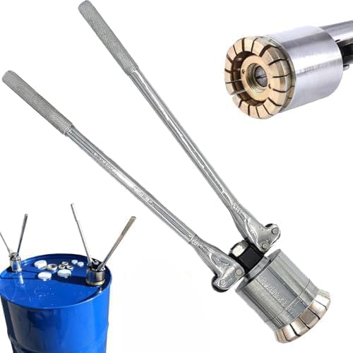 Manual Drum Sealer for 200L Oil Drums, Crimping Tool for Liquid Packaging, Durable and Efficient Crimp Sealer for Secure Drum Closure