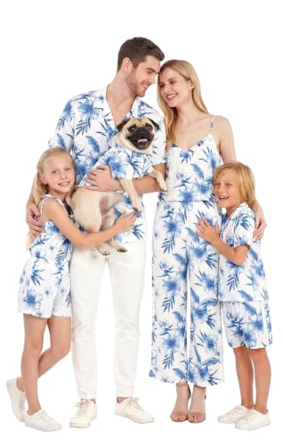Image of Hawaii Hangover Family Matching Hawaiian Clothes, Day Dream Bloom | Family matching Hawaiian outfits, Day Dream Bloom, lightweight rayon, machine washable, tropical floral print, luaus, cruises