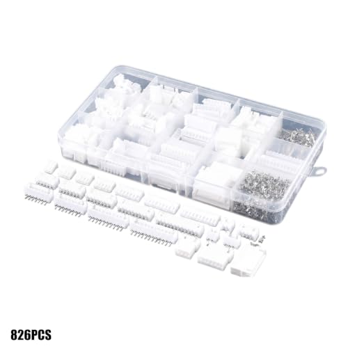 Carcasa de conector de cable XH2.54mm y terminales para montaje de cableado electrónico 3