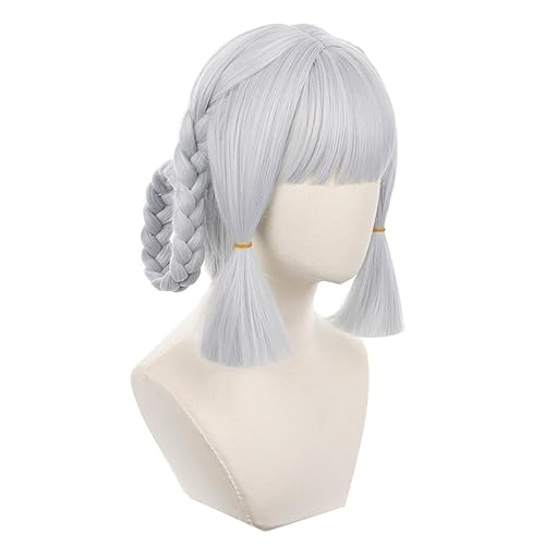 Miniatura 3 de Peluca de anime para cosplay de Game Genshin Impact Aether Cosplay Pelucas con gorra de peluca