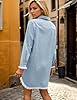 Zilcremo Women Denim Shirt Dresses Long Sleeve Dis... #2