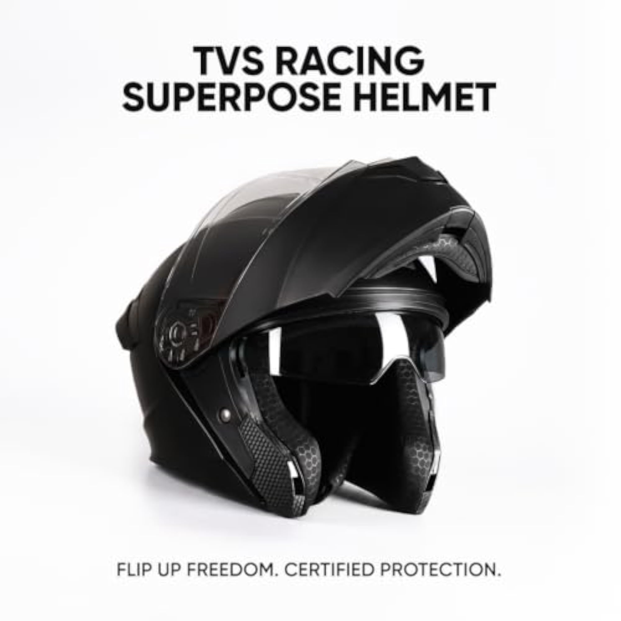 Racing Modular Helmet with Dual Visor