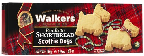 Walkers Scottie Dog Shortbread – 3.9 oz – 12 pk