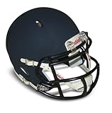 Matte Navy Blue Blank Riddell Revolution Speed Mini Football Helmet (Decorative Mini Helmet - NOT Wearable - Does NOT FIT Any Human Head)