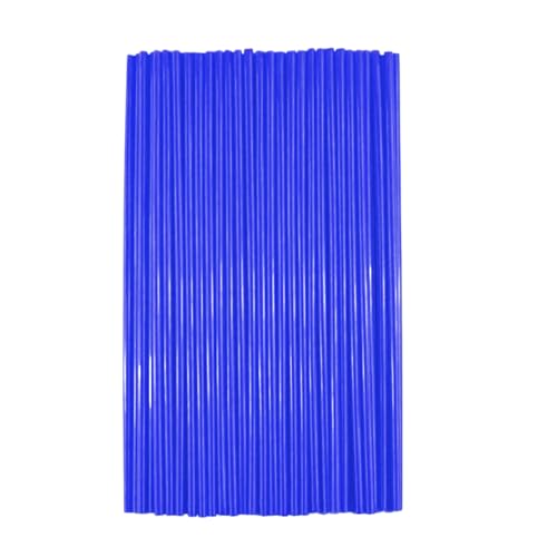 【72個入り】スポークカバー スポーク バイク 自転車 スポーク 自転車アクセサリー 240mm 調整可能 スポークプロテクター 装飾チューブ マウンテンバイク BMX クロスバイク 汎用 ホイールスポークガード (青, 24cm 【72根】)