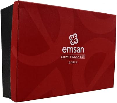 Emsan Kahve Fincan Takımı Beykoz 6'lı