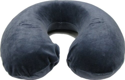 Therapist’s Choice® Ultra Plush Soft Memory Foam Travel Pillow Neck Pillow for Airplane Travel, Car, Bus and Rail