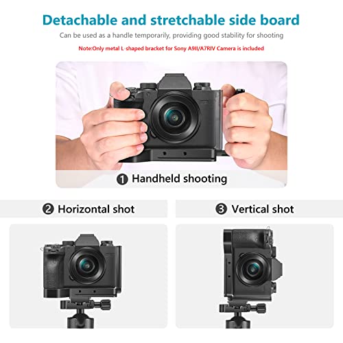 Neewer Impugnatura Staffa-L in Lega di Alluminio