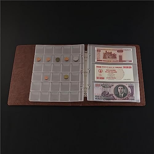 Briartw hojas para colección de monedas 10 unidades miniatura 6