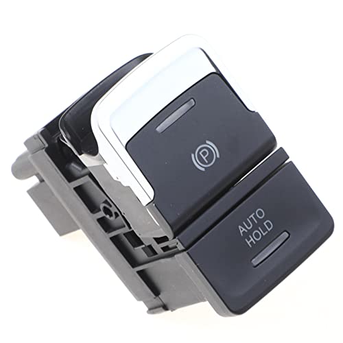 Bouton De Frein à Main électrique Pour Audi Q3 2011-2018 - Référence 8U0927225 / 8U0927225C - 16 Broches, Chrome Et Noir - 6