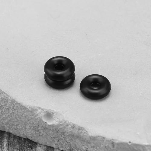 Image of Create idea 10PCS O-Ring for Sealing The High-Pressure Swivel Size 1.4 x 1.5mm Compatible With Finimeter High Pressure Swivel Dive Pressure Gauge O-Ring