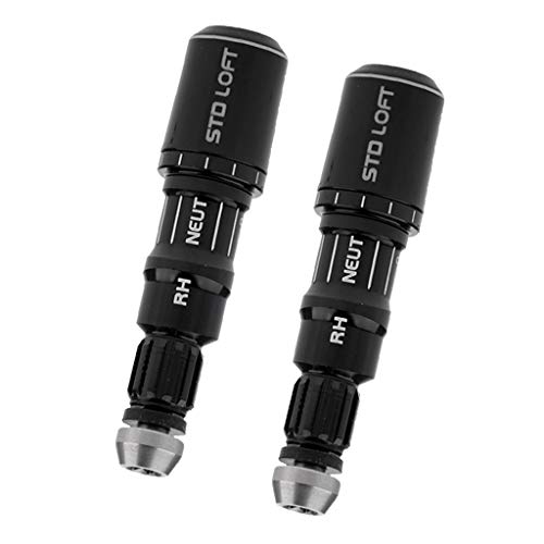 YIJU Substituição Da Ponta Do Adaptador de Luva Do Eixo de Golfe de Liga de 2 Peças para Taco de Gol