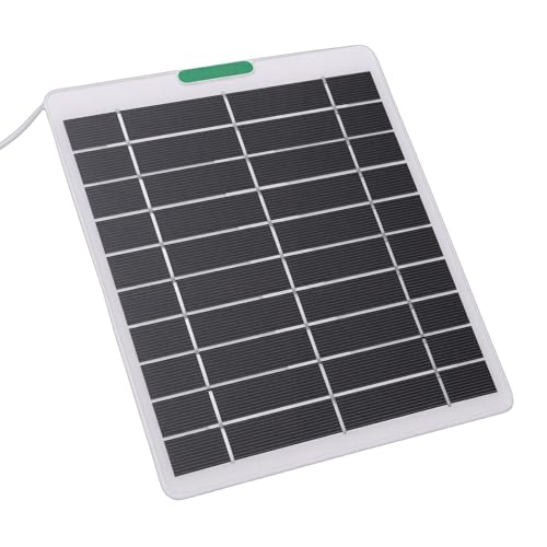 Cargador de Panel Solar de 5W Monocristalino Compacto para Cámara Exterior 2